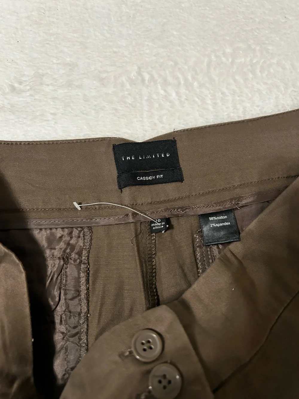 The Limited Women’s Dark Brown shorts